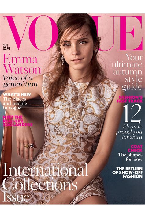 emma watson uk vogue